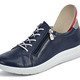 - Schnürschuh mit praktischem Seitenreißverschluss, in Größe 036 bis 042, in Farbe MARINE – Farbe MARINE – Ansicht 2