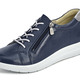 - Schnürschuh mit praktischem Seitenreißverschluss, in Größe 036 bis 042, in Farbe MARINE – Farbe MARINE – Ansicht 1