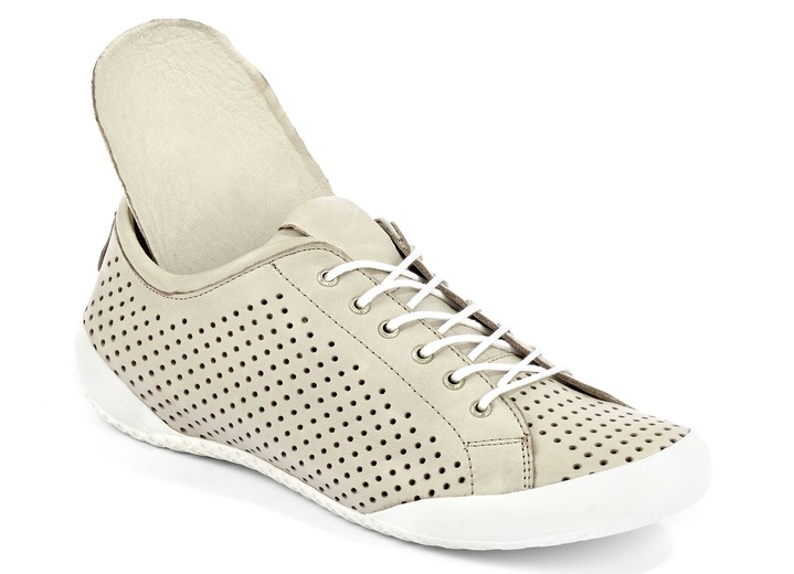 Slipper & Schnürschuhe - Andrea Conti, sommerliche Damen-Schnürschuhe, mit herausnehmbarem Fußbett, in Größe 036 bis 042, in Farbe WEISS Ansicht 6