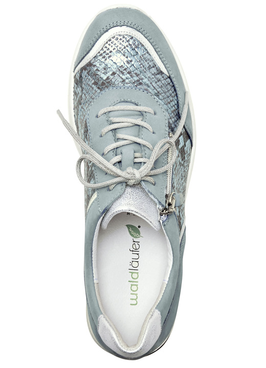 Slipper & Schnürschuhe - Waldläufer, bequeme Damen-Schnürschuhe, Weite H, mit herausnehmbarem Fußbett, in Größe 4 1/2 bis 9, in Farbe WEISS-ROSÉGOLD Ansicht 12