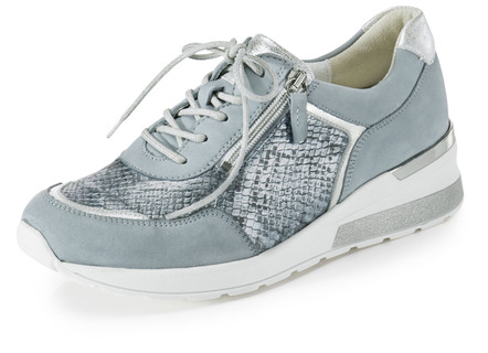 Waldläufer, bequeme Damen-Schnürschuhe, Weite H, mit herausnehmbarem Fußbett