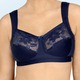 Soft-BH - Miss Mary BH mit Elastikspitzeneinsätzen – Farbe MARINE Soft-BH - Miss Mary BH mit Elastikspitzeneinsätzen, in Größe 080 bis 115, in Cup G, in Farbe WEISS