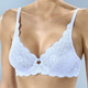Triumph - Triumph Amourette Bügel-BH aus zarter Elastikspitze, in Größe 075 bis 100, in Cup D, in Farbe WEISS – Farbe BLEU – Ansicht 1