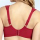 Soft-BH - Miss Mary BH mit unterlegter Elastikspitze im Vorderteil – Farbe ROT – Ansicht 3 Soft-BH - Miss Mary BH mit unterlegter Elastikspitze im Vorderteil, in Größe 075 bis 110, in Cup B, in Farbe ROT – Farbe ROT – Ansicht 3