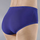 Slips - Sloggi Basic+ Midi Dreierpack Slips – Farbe 1X BLEU, 1X MARINE, 1X WEISS – Ansicht 2 Slips - Sloggi Basic+ Midi Dreierpack Slips, in Größe 036 bis 050, in Farbe 1X VIOLETT, 1X PUDER, 1X SEKT – Farbe 1X BLEU, 1X MARINE, 1X WEISS – Ansicht 2