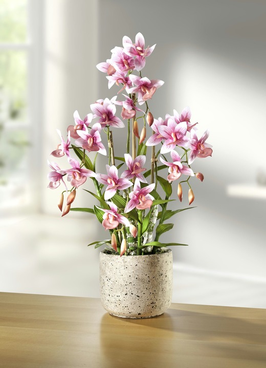 Orchidee Im Topf Kunst Textilpflanzen Bader Orchidee Im Topf Kunst Textilpflanzen Bader