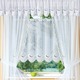 - Hübsche Fensterdekoration mit echter Plauener Stickerei, in Größe 321 (Seitenschal, H100x B70 cm) bis 896 (Kurzstore, H100xB160 cm), in Farbe WEISS – Farbe WEISS – Ansicht 1