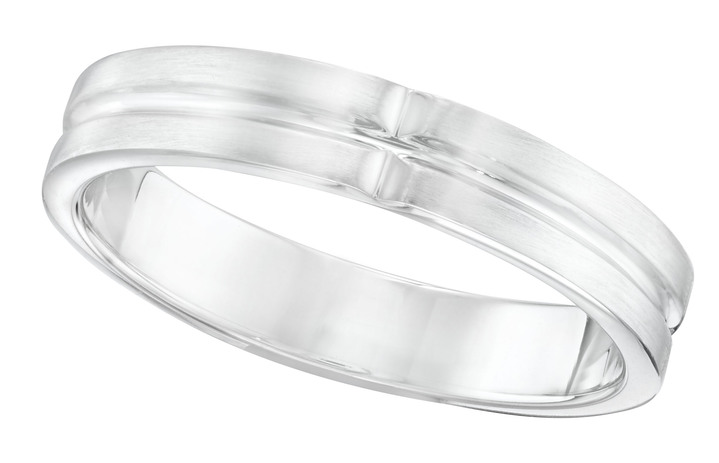 Ringe - Damenring aus Platin , in Größe 160 bis 220, in Farbe  Ansicht 2