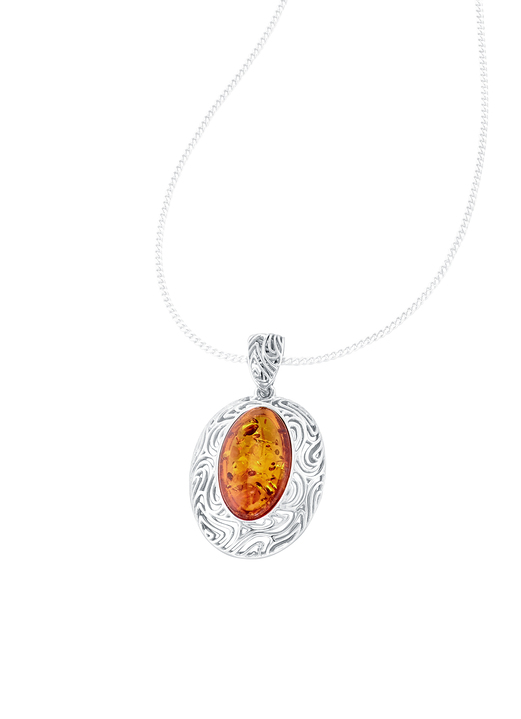 - Wunderschöner Anhänger mit Bernstein, in Farbe  Ansicht 2