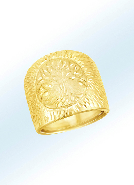Ringe - Edler Damenring Lebensbaum, in Größe 160 bis 220, in Farbe