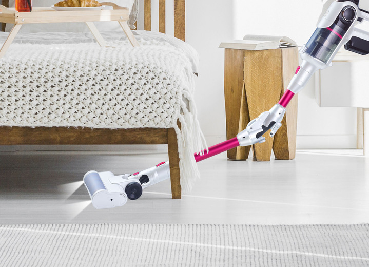 Mit Akku - 2-in-1 Akku Hand- und Bodenstaubsauger Fusion MX 12, in Farbe MAGENTA Ansicht 3