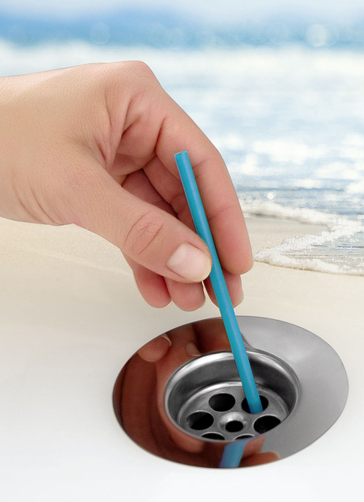 Reinigungshelfer & Reinigungsmittel - Abflussreiniger-Sticks – halten Ihre Abflüsse frei von Ablagerungen und üblen Gerüchen Ansicht 2 Reinigungshelfer & Reinigungsmittel - Abflussreiniger-Sticks – halten Ihre Abflüsse frei von Ablagerungen und üblen Gerüchen, in Farbe BLAU, in Ausführung Meeresbrise Abflussreiniger-Sticks Ansicht 2
