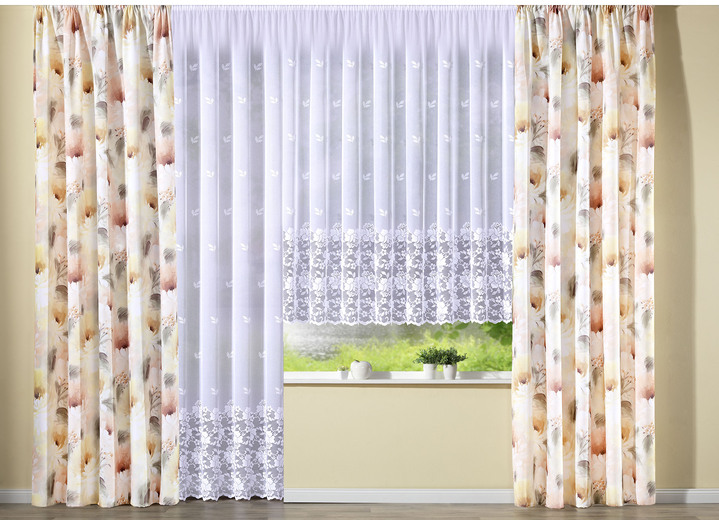 Klassisch - Herrlicher Langstore mit Automatikfaltenband Ansicht 2 Klassisch - Herrlicher Langstore mit Automatikfaltenband, in Größe 236 (H225xB300 cm) bis 298 (H245xB600 cm), in Farbe WEISS Ansicht 2