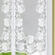 Klassisch - Praktischer Fenster- und Türbehang mit Stangendurchzug – Farbe WEISS – Ansicht 1 Klassisch - Praktischer Fenster- und Türbehang mit Stangendurchzug, in Größe 309 (2x Fensterbehang, H80xB40 cm) bis 349 (1x Türbehang, H180xB90 cm), in Farbe WEISS – Farbe WEISS – Ansicht 1