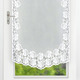 Klassisch - Praktischer Fenster- und Türbehang mit Stangendurchzug – Farbe WEISS – Ansicht 2 Klassisch - Praktischer Fenster- und Türbehang mit Stangendurchzug, in Größe 309 (2x Fensterbehang, H80xB40 cm) bis 349 (1x Türbehang, H180xB90 cm), in Farbe WEISS – Farbe WEISS – Ansicht 2