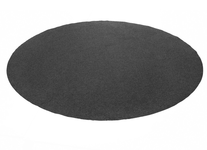 Modern - Robuster Kunstrasenteppich, in Größe 110 (67x 100 cm) bis 302 (400x500 cm), in Farbe ANTHRAZIT Ansicht 5