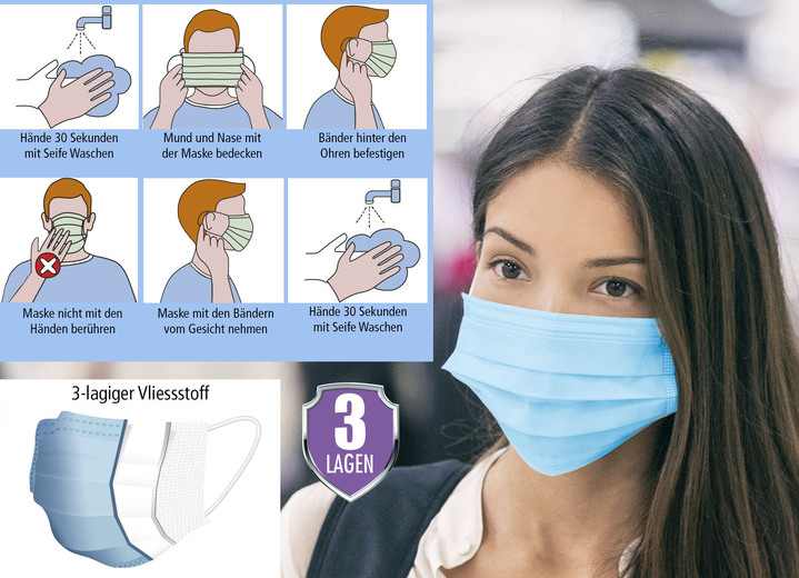 Gesichtsmasken Set Gesundheit Pflege Bader