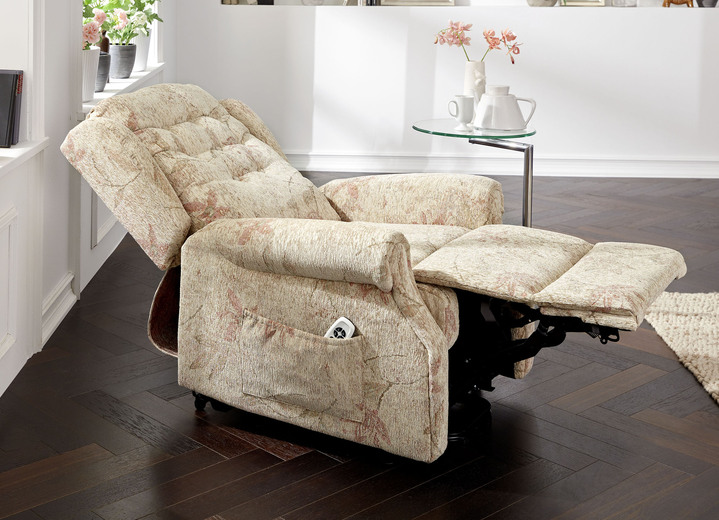 - Relaxsessel mit Aufstehhilfe und Sitzheizung, in Farbe BEIGE Ansicht 1