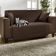 Wohnaccessoires - Wohnaccessoires aus hochwertigem Chenille – Farbe BRAUN – Ansicht 3 Wohnaccessoires - Wohnaccessoires aus hochwertigem Chenille, in Größe 101 (Sesselschoner, 50x150 cm) bis 905 (Kissenbezüge, 2er-Set, 40x40 cm), in Farbe SAND – Farbe BRAUN – Ansicht 3