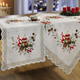 Tischdecken - Raumdekoration mit festlichem Weihnachtsmotiv, in Größe 103 (Läufer, 50/100 cm) bis 404 (Kissenbezug, 40/ 40 cm), in Farbe BUNT, in Ausführung Maschinengestickt – Farbe BUNT – Ansicht 1
