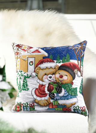 Dekokissen & Hüllen - Gobelin-Kissenbezug, in Farbe BUNT