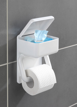 Toilettenpapierhalter 2-in-1