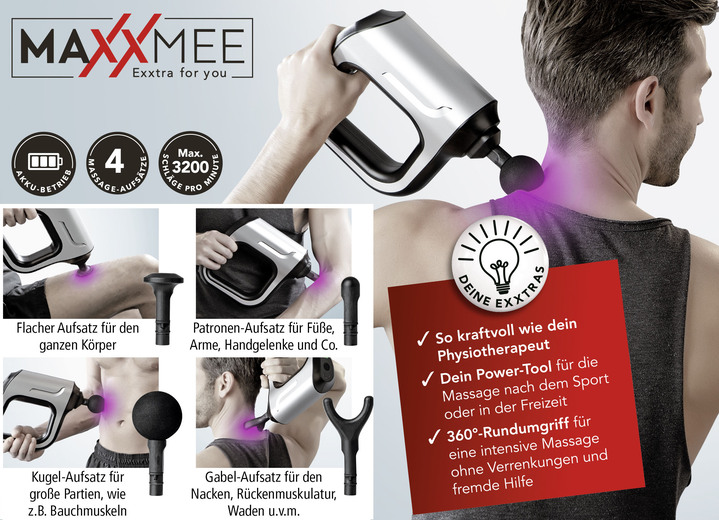 Maxxmee Intensiv Massagegerat Gesundheit Pflege Bader