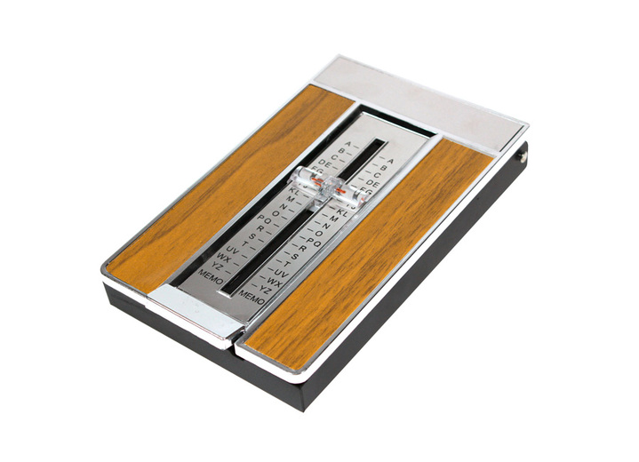 Adress Und Telefon Register Im Retro Design Alltagshilfen Bader