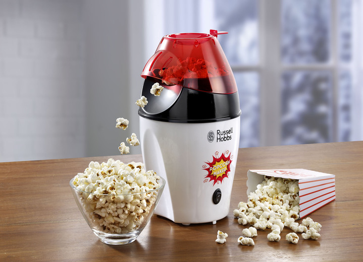 Küchengeräte - Heißluft-Popcorn-Automat, in Farbe WEIß-SCHWARZ-ROT