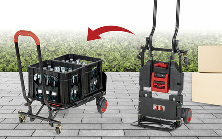 "EASYmaxx" Klapp-Bollerwagen