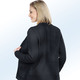 Strickjacken - Strickjacke mit Strukturen – Farbe SCHWARZ – Ansicht 2 Strickjacken - Strickjacke mit Strukturen, in Größe 038 bis 052, in Farbe SCHWARZ – Farbe SCHWARZ – Ansicht 2