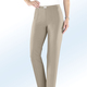 Hosen - Hose mit rückwärtigem Dehnbundeinsatz, in Größe 018 bis 245, in Farbe SAND