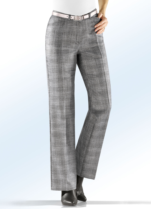 Damenhose glencheck clearance