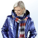 - Jacke in Metallic-Optik, in Größe 040 bis 056, in Farbe AZURBLAU – Farbe AZURBLAU – Ansicht 1