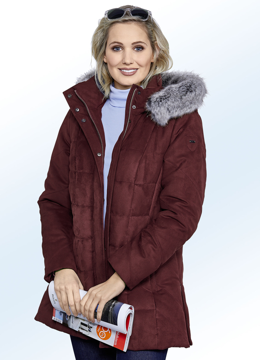 - Jacke in 2 Farben, in Größe 038 bis 054, in Farbe MARONE