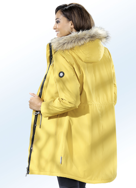 - Kurzmantel mit 2-Wege-Reißverschluss, in Größe 036 bis 052, in Farbe HONIG Ansicht 2