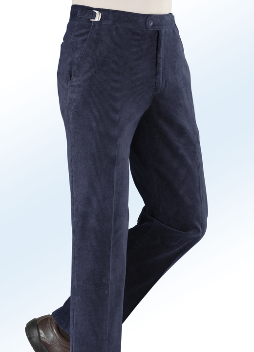 - Bundverstellerhose mit Bundübertritt in 4 Farben, in Größe 025 bis 064, in Farbe MARINE