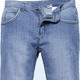 Hosen - Jeans mit modischen Details in 3 Farben – Farbe HELLJEANS – Ansicht 2 Hosen - Jeans mit modischen Details in 3 Farben, in Größe 024 bis 060, in Farbe JEANSBLAU – Farbe HELLJEANS – Ansicht 2