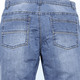 Hosen - Jeans mit modischen Details in 3 Farben – Farbe HELLJEANS – Ansicht 3 Hosen - Jeans mit modischen Details in 3 Farben, in Größe 024 bis 060, in Farbe JEANSBLAU – Farbe HELLJEANS – Ansicht 3