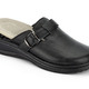 Hausschuhe - Mubb, bequeme Herren-Clogs, Weite H, mit herausnehmbarem Fußbett – Farbe SCHWARZ – Ansicht 2 Hausschuhe - Mubb, bequeme Herren-Clogs, Weite H, mit herausnehmbarem Fußbett, in Größe 040 bis 046, in Farbe MOKKA – Farbe SCHWARZ – Ansicht 2