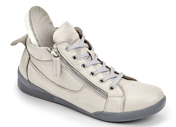 Stiefel & Stiefeletten - Andrea Conti, sportive Damen-Boots, mit herausnehmbarem Fußbett, in Größe 036 bis 042, in Farbe COGNAC Ansicht 11