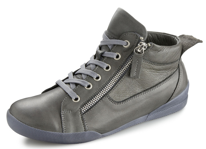 Stiefel & Stiefeletten - Andrea Conti, sportive Damen-Boots, mit herausnehmbarem Fußbett, in Größe 036 bis 042, in Farbe JEANS Ansicht 9