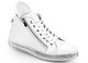 Stiefel & Stiefeletten - Gemini Schnür-Stiefelette mit praktischem Seitenreißverschluss – Farbe WEISS – Ansicht 2 Stiefel & Stiefeletten - Gemini Schnür-Stiefelette mit praktischem Seitenreißverschluss, in Größe 036 bis 042, in Farbe WEISS – Farbe WEISS – Ansicht 2