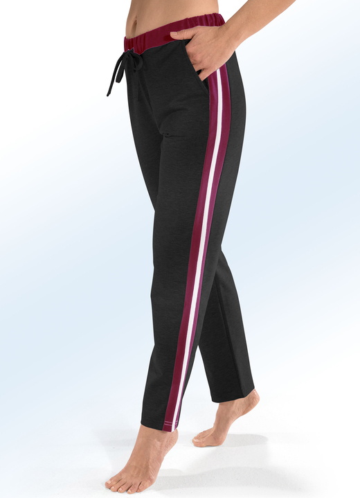 Damenmode - Hose mit Tunnelzugband, in Größe 018 bis 054, in Farbe MARINE Ansicht 4