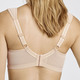 Soft-BH - Miss Mary BH mit unterlegter Elastikspitze im Vorderteil, in Größe 075 bis 110, in Cup E, in Farbe ROT – Farbe BEIGE – Ansicht 3