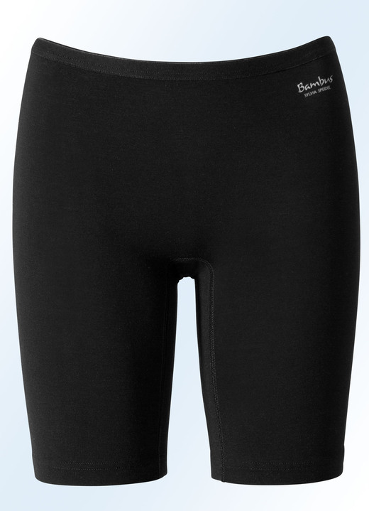 Schlüpfer - Sylvia Speidel Zweierpack Longpants mit Viskose, in Größe 038 bis 048, in Farbe 2x BORDEAUX MELIERT Ansicht 5