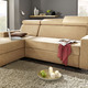 Polsterecken - Polstermöbel mit Bettfunktion und verstellbaren Kopfstützen, in Farbe BEIGE, in Ausführung Polsterecke mit Bettfunktion und Bettkasten