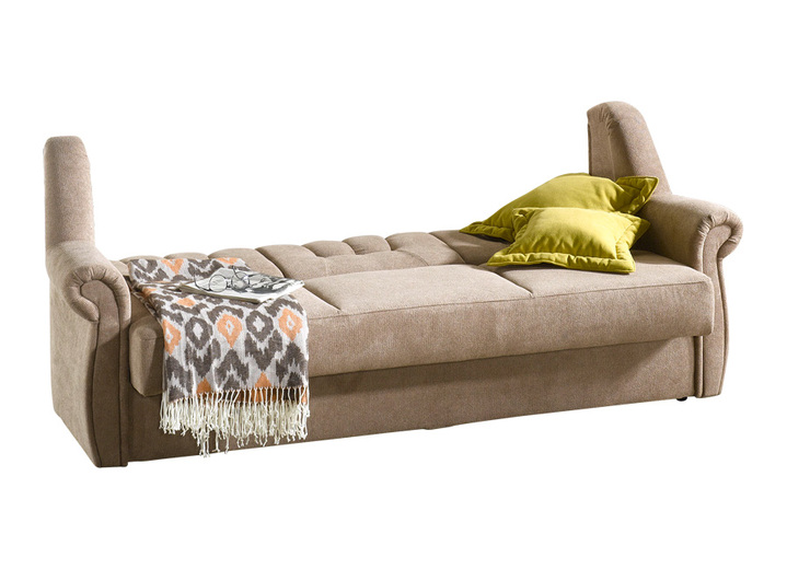 Polstergruppen - Frei im Raum aufstellbare Polstermöbel mit Federkernpolsterung, in Farbe BEIGE, in Ausführung Sessel Ansicht 9