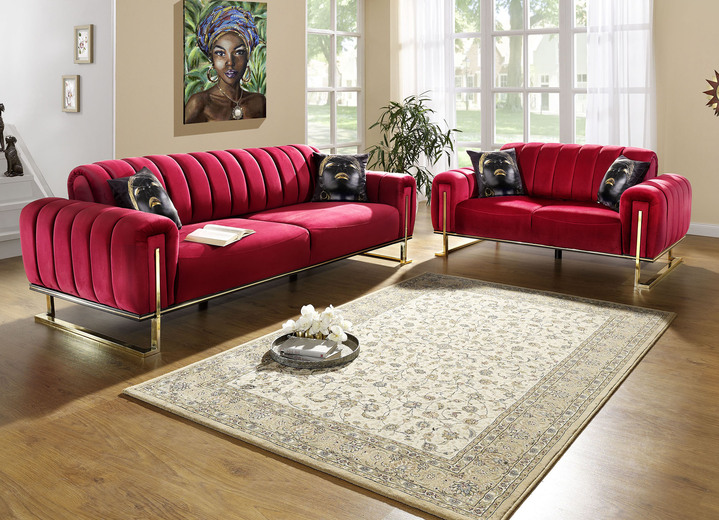 Polstergruppen - Frei im Raum aufstellbare Polstermöbel mit stabilem Metallgestell, in Farbe ANTHRAZIT, in Ausführung Sessel Ansicht 5