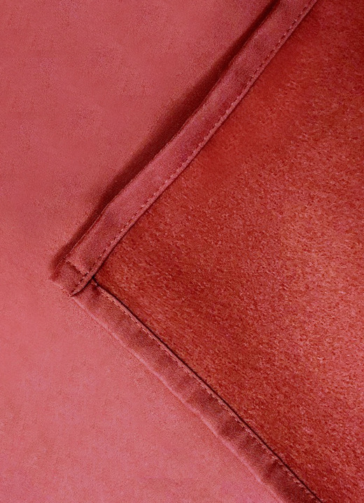 Klassisch - Thermo-Verdunkelungsschal mit Multifunktionsband, in Größe 365 (H145xB135 cm) bis 456 (H245xB135 cm), in Farbe GRAU Ansicht 2